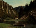 Les Doubs A La Maison Monsieur landscape Gustave Courbet